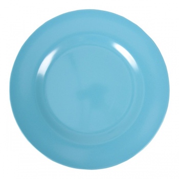 Melamine Side Plate in Turquoise